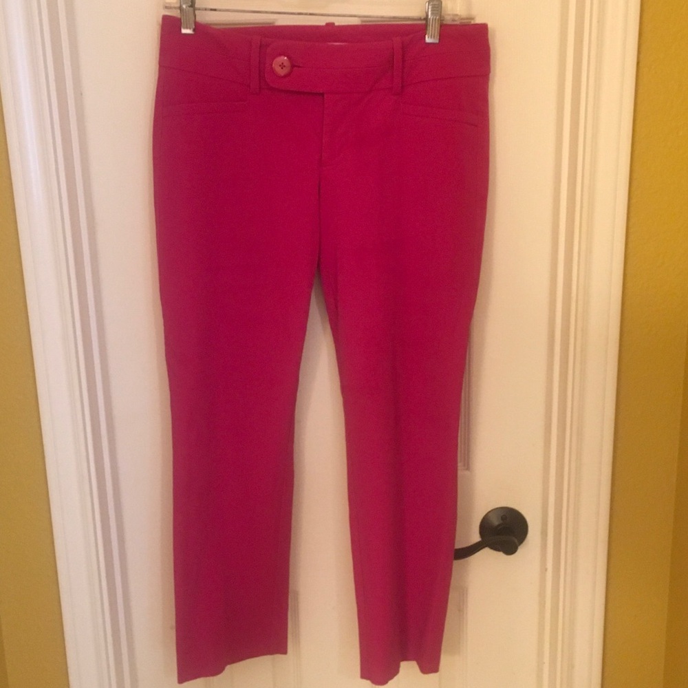 Lilly Pulitzer Pink Women's Cropped cotton  Pants 6
